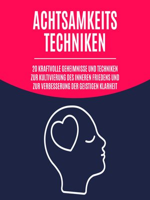cover image of Achtsamkeitstechniken